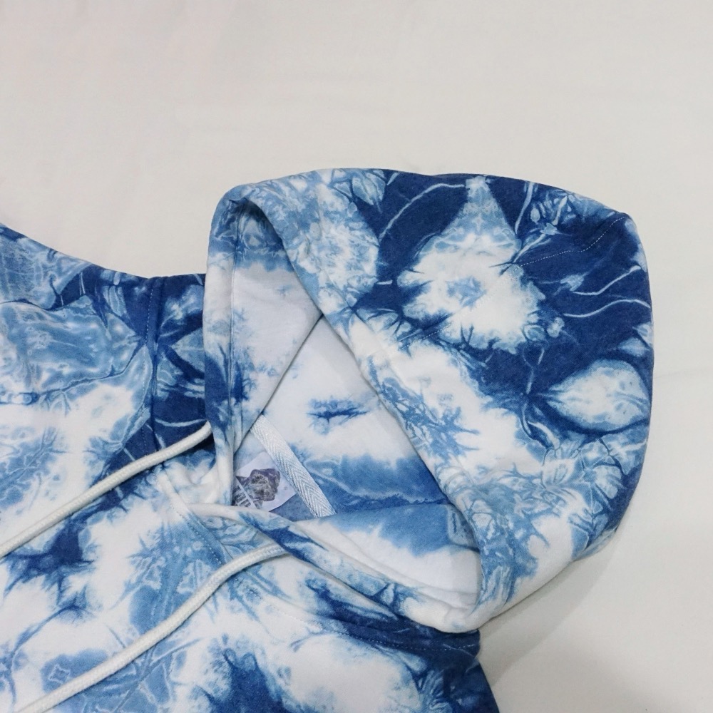 藍染大學帽T-細節圖5