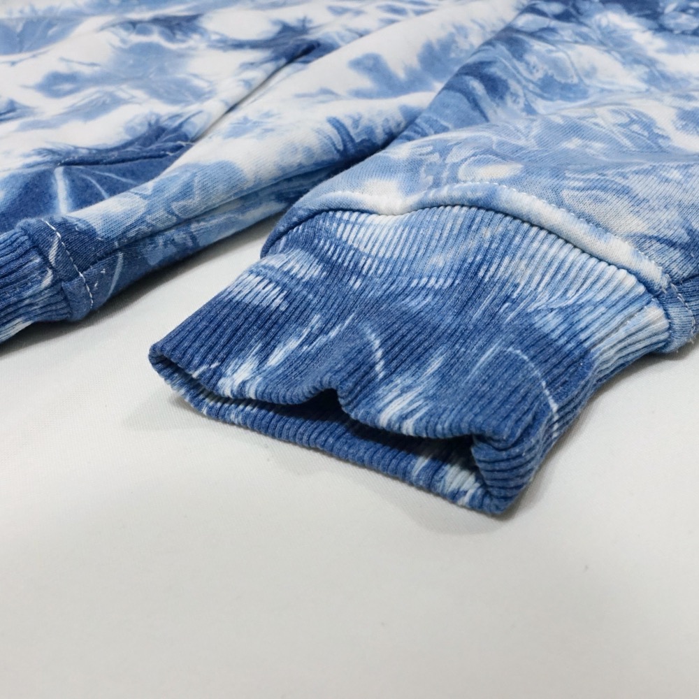 藍染大學帽T-細節圖6