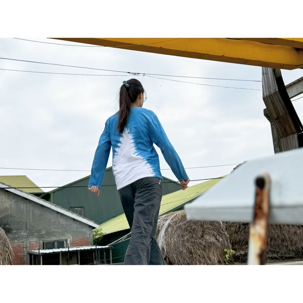 藍染長袖-細節圖4