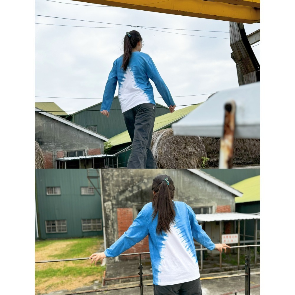 藍染長袖-細節圖5