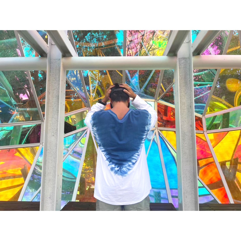 藍染長袖-細節圖8