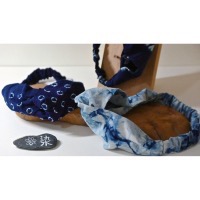 藍染髮帶軟式-細節圖2