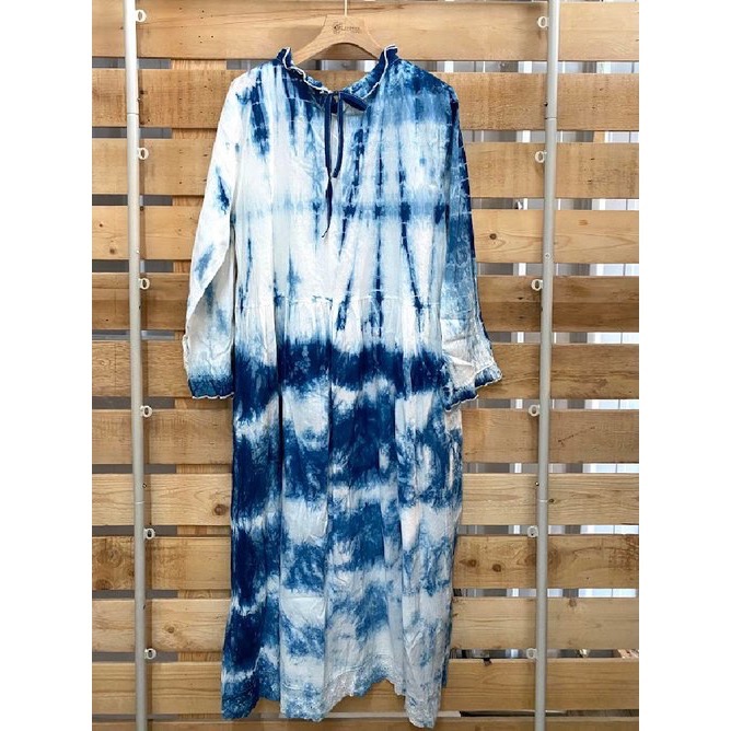 藍染木耳洋裝-規格圖11