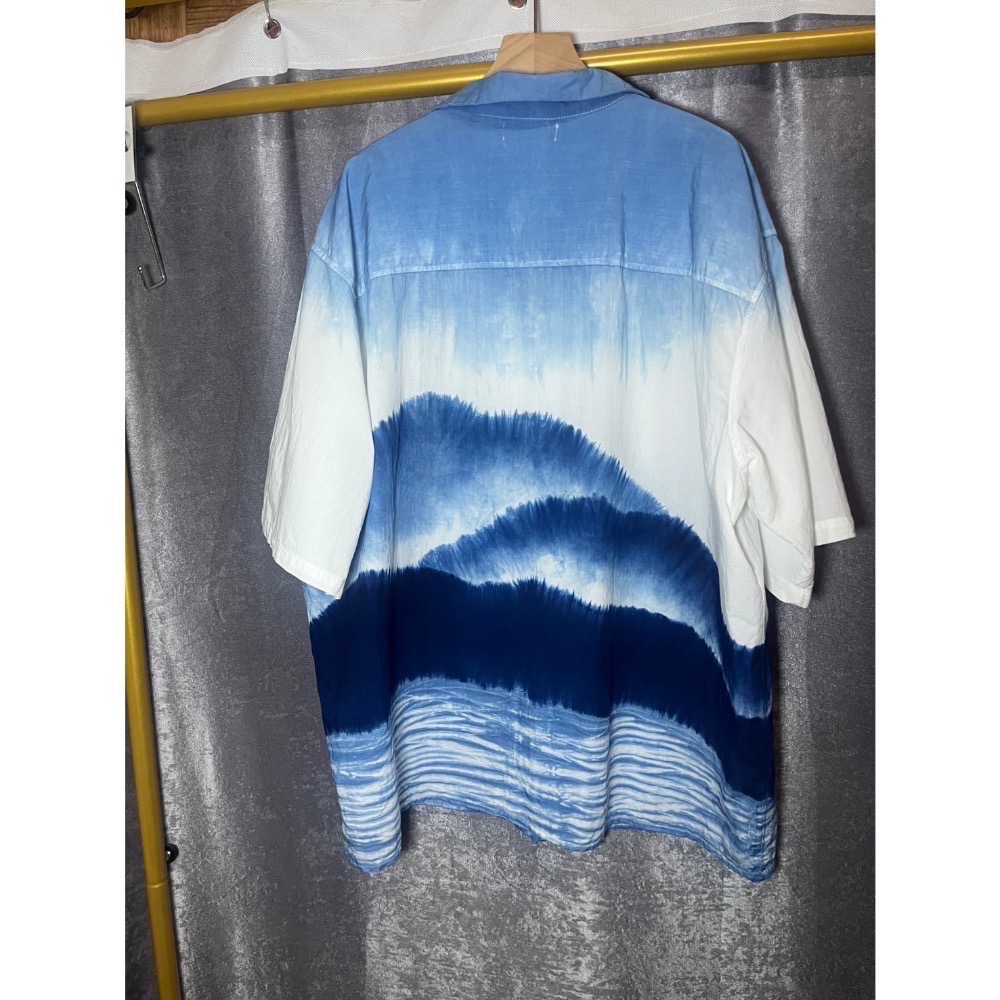 藍染山水染系列襯衫-細節圖3