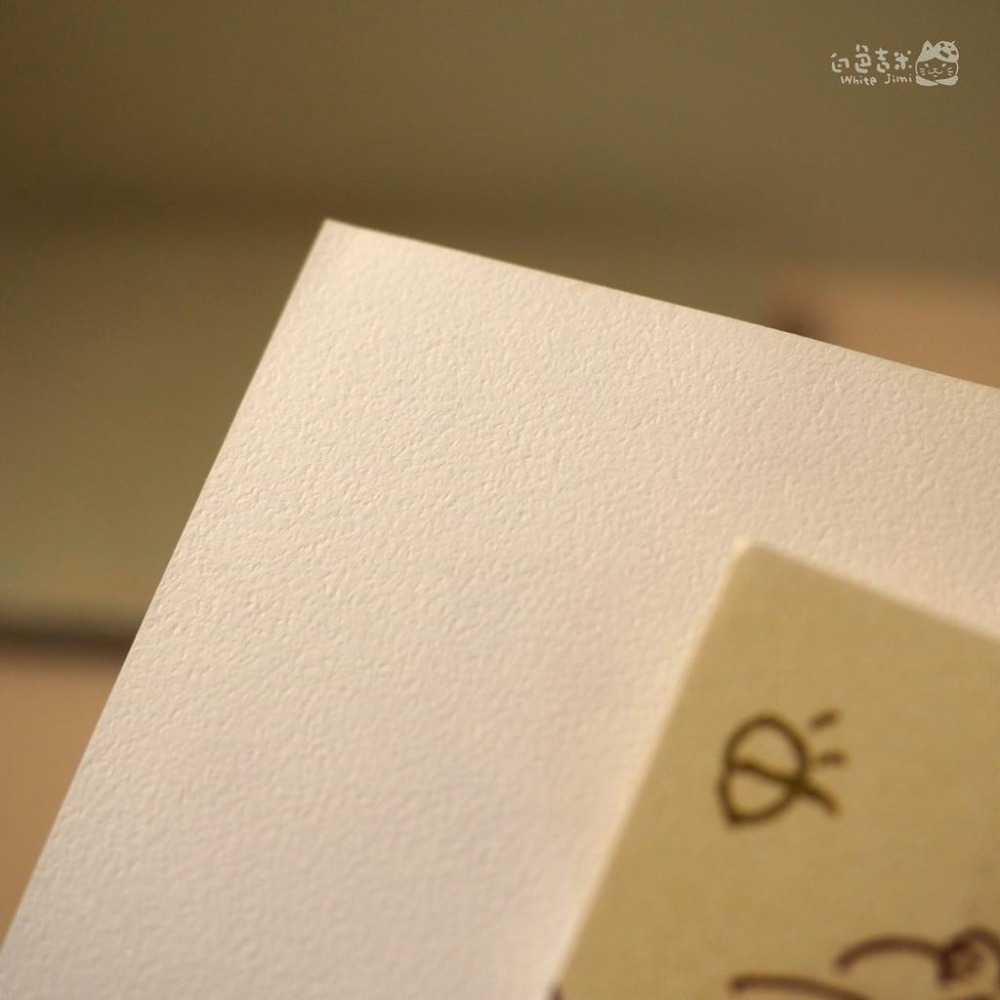 【白色吉米】- 吉米塗鴉 明信片-細節圖4