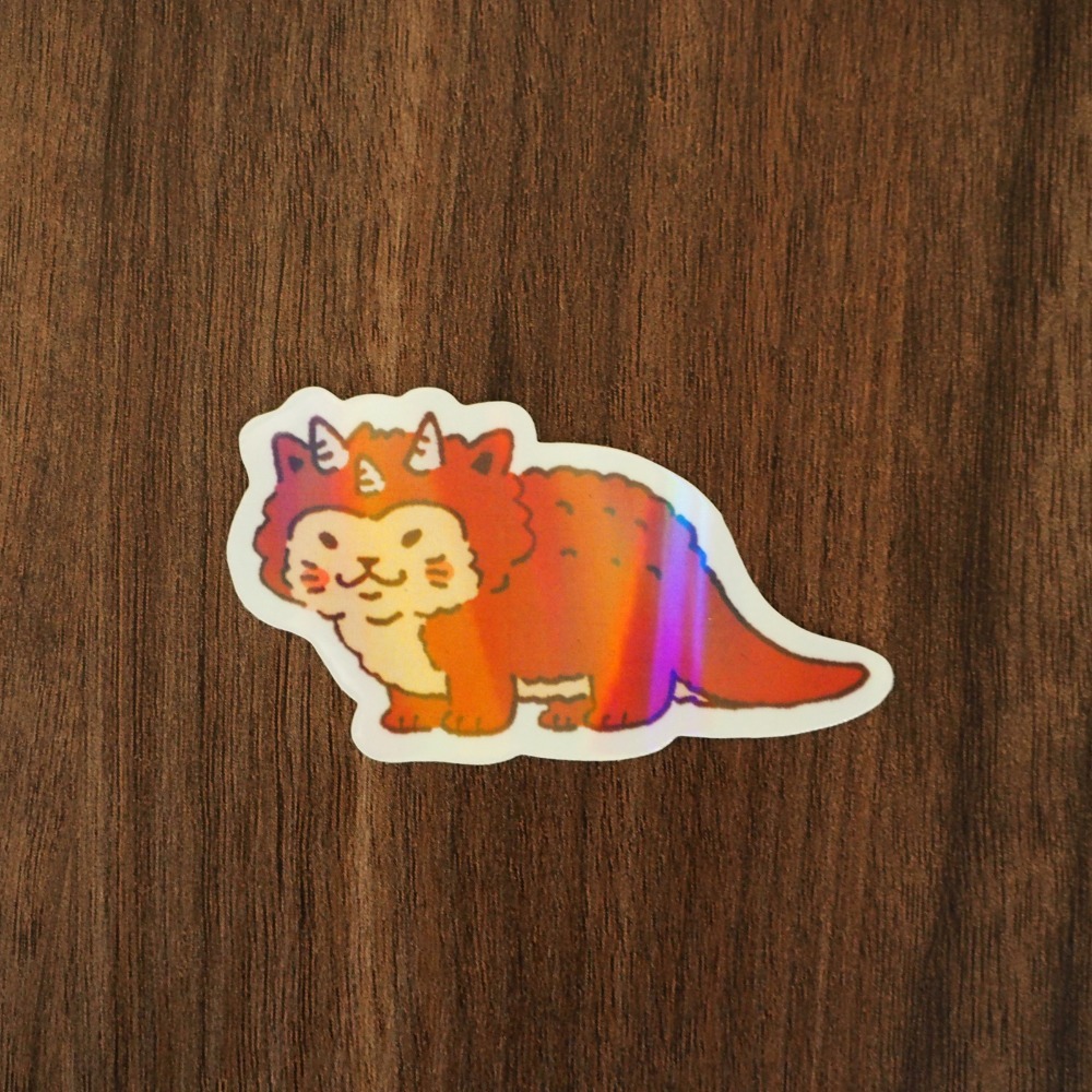 三角龍 (長6.5cm)