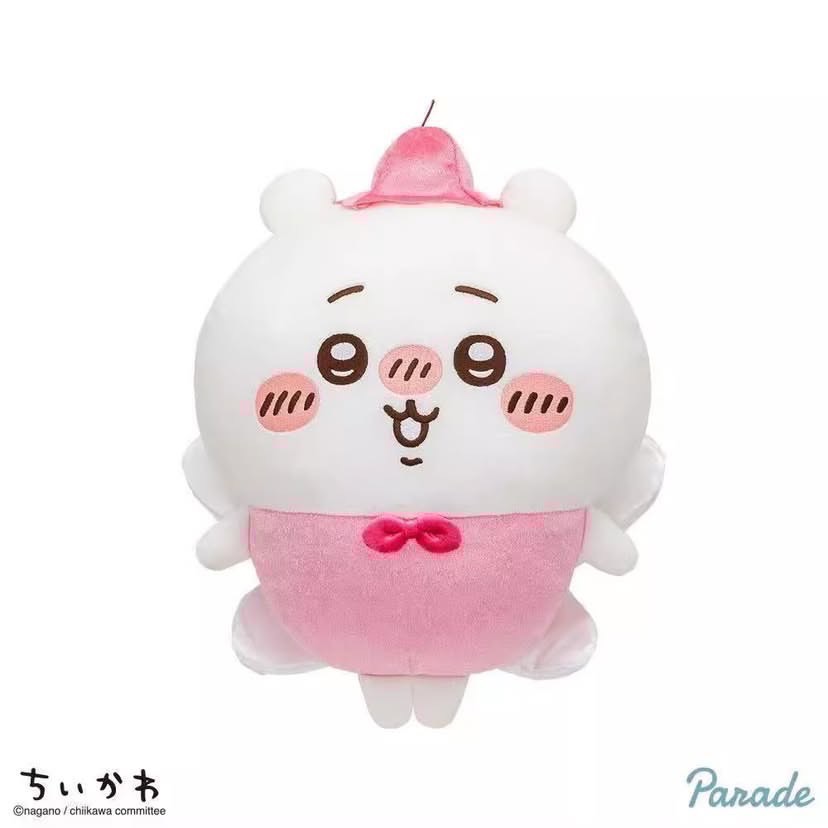 現貨🇯🇵日本限定景品吉伊卡哇花仙子精靈大娃娃 chiikawa ちいかわ  烏薩奇  小八貓 景品 BIG 娃-規格圖2