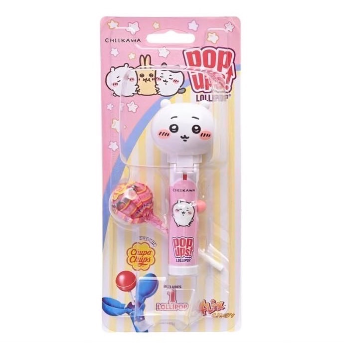 現貨🇯🇵日本吉伊卡哇棒棒糖+造型收納盒  chiikawa ちいかわ 烏薩奇 小八 加倍佳棒棒糖🇯🇵-規格圖1