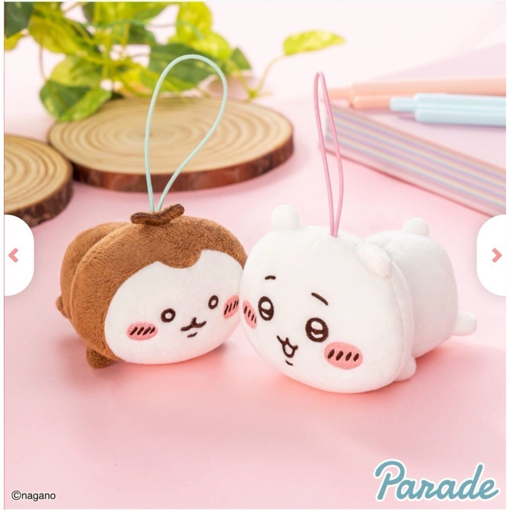 🇯🇵日本景品限定吉伊卡哇趴姿吉祥物娃娃 小八 烏薩奇 小甲蟲 小桃 古本-細節圖2