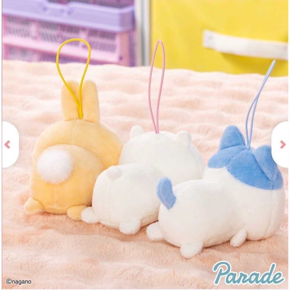 🇯🇵日本景品限定吉伊卡哇趴姿吉祥物娃娃 小八 烏薩奇 小甲蟲 小桃 古本-細節圖5