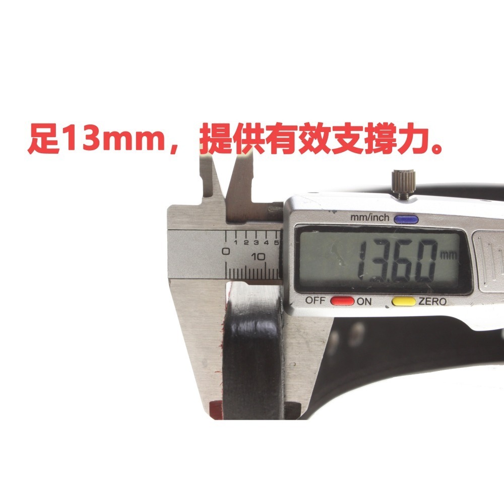 熊牌KUMAY鋅合金速調快扣腰帶健力腰帶-黑紅13mm 牛二層皮 4吋寬 健身腰帶 健美腰帶-細節圖2