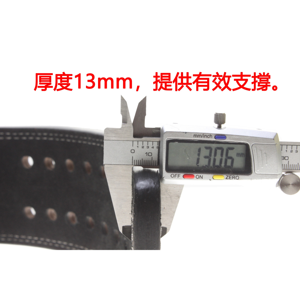 熊牌KUMAY鋅合金速調快扣腰帶健力腰帶13mm 頭層皮 4吋寬 健身腰帶 健美腰帶-細節圖6