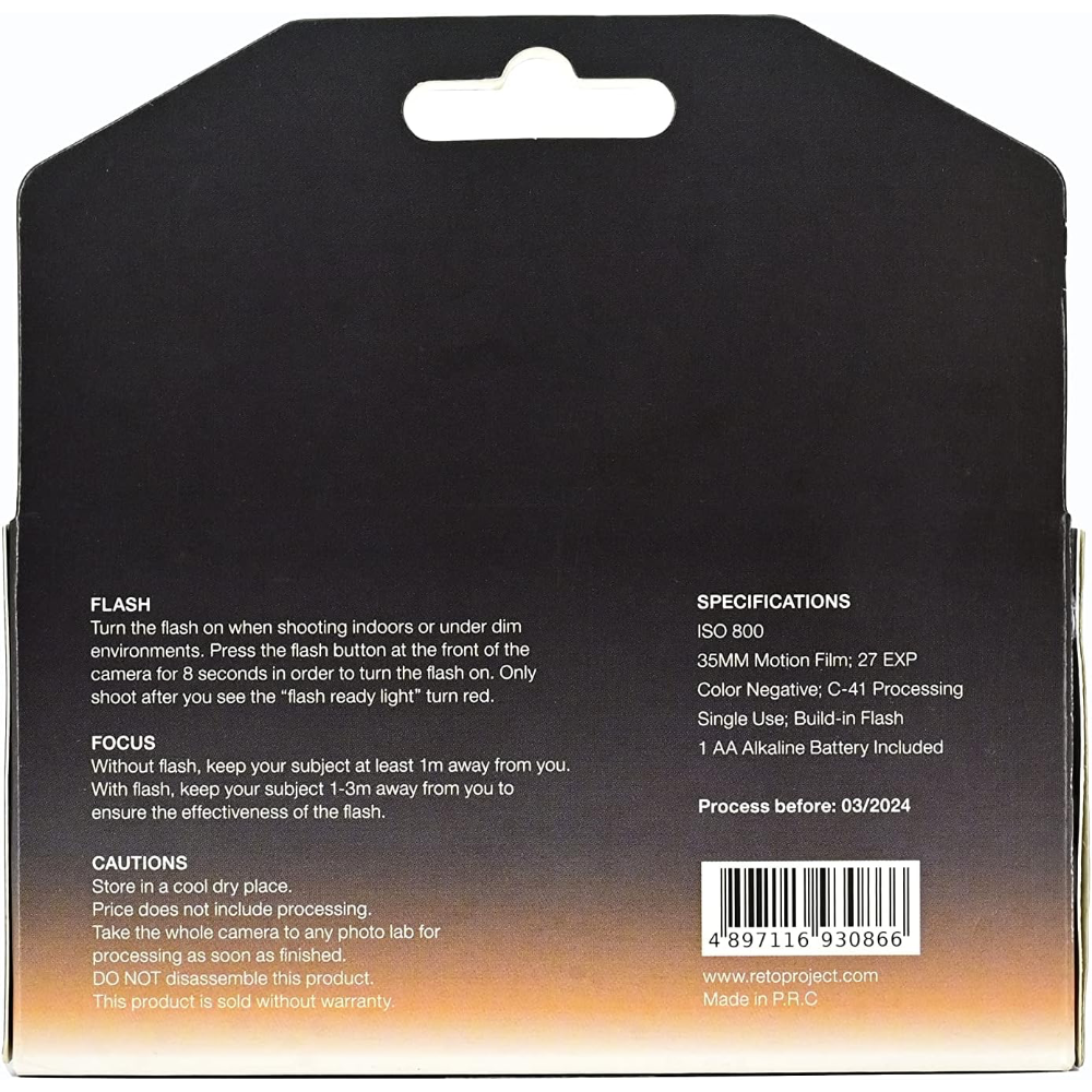 AMBER Tungsten 800T 27張 35mm 即可拍（電影冷色調） 膠捲底片相機——用絕美機身的相機捕捉浪漫-細節圖3