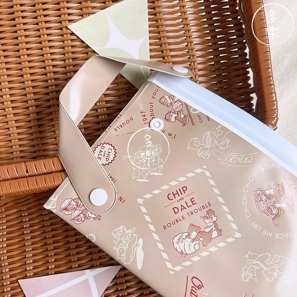 ｜現貨｜迪士尼防水外出濕紙巾包。米奇 小熊維尼 奇奇蒂蒂 濕紙巾袋 可重複使用 媽媽包 日本母嬰用品 多樂選物-細節圖8