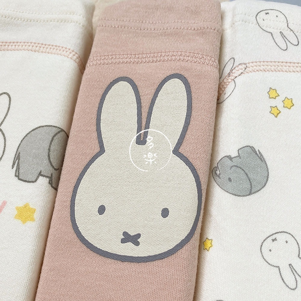｜現貨 100cm｜米飛兔戒尿布學習褲3件組。日本正品 Miffy米飛兔 3層構造 防水毛巾布 多樂選物-細節圖4