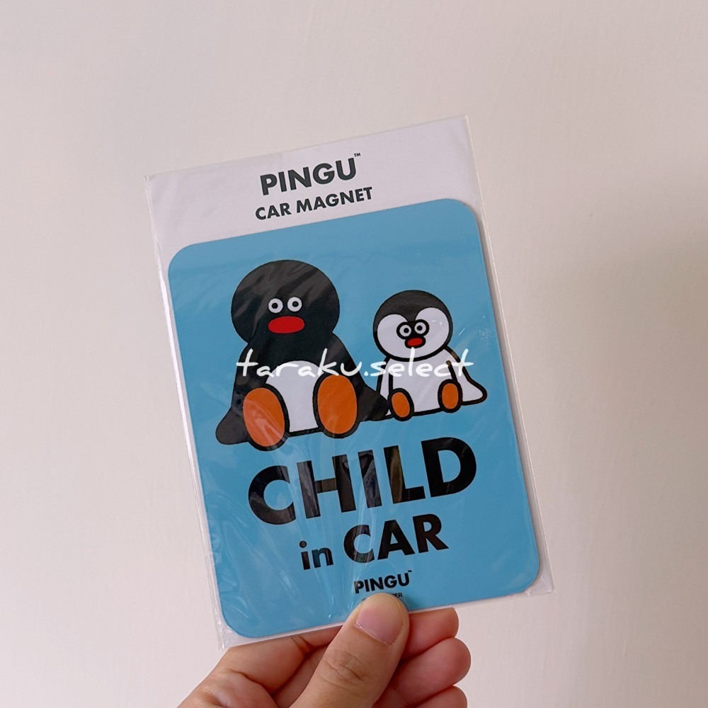 日本製車用磁鐵｜現貨｜BABY IN CAR 安全警示 車貼 松本seiji x 企鵝家族 ANDY老鼠 多樂選物-細節圖6