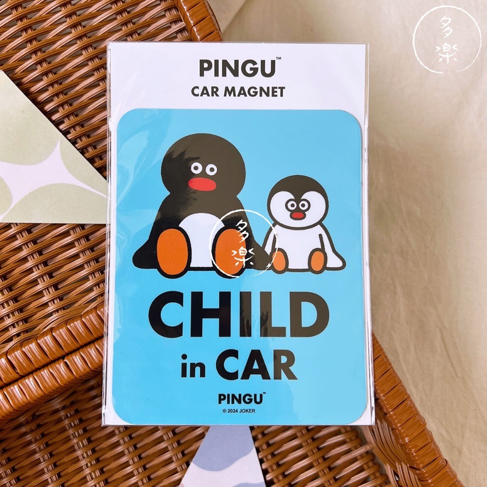 日本製車用磁鐵｜現貨｜BABY IN CAR 安全警示 車貼 松本seiji x 企鵝家族 ANDY老鼠 多樂選物-規格圖10