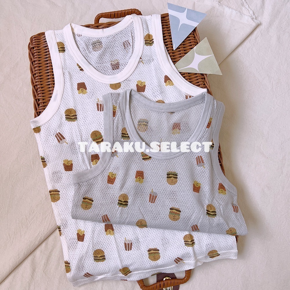 ｜現貨 100cm 110cm 120cm｜tete a tete 幼童坦克背心2件組。幼童內衣 無袖上衣 多樂選物-細節圖3