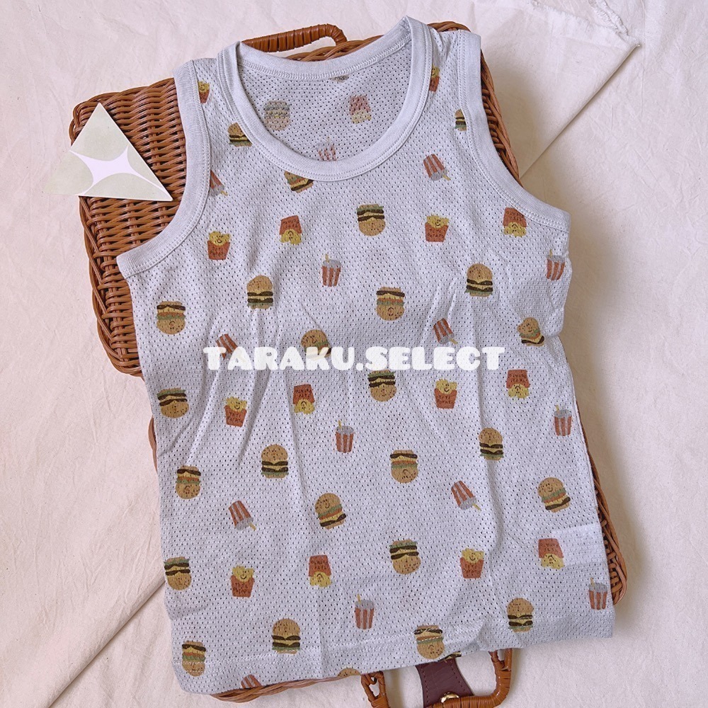 ｜現貨 100cm 110cm 120cm｜tete a tete 幼童坦克背心2件組。幼童內衣 無袖上衣 多樂選物-細節圖4