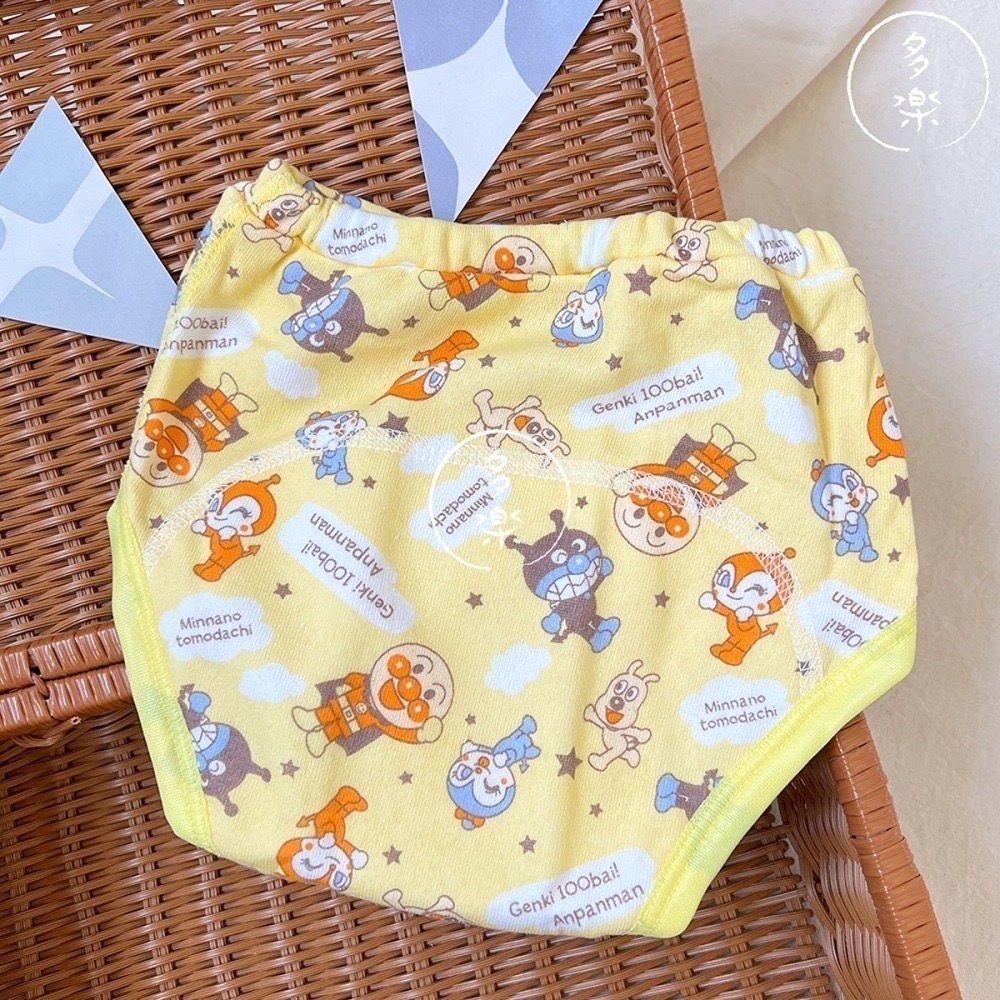 ｜現貨 95cm 100cm｜麵包超人 寶寶學習褲3件組。日本童裝 3層戒尿布訓練褲 官方正品 多樂選物-細節圖2