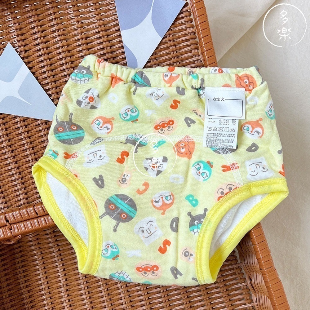 ｜現貨 95cm 100cm｜麵包超人 寶寶學習褲3件組。日本童裝 3層戒尿布訓練褲 官方正品 多樂選物-細節圖5