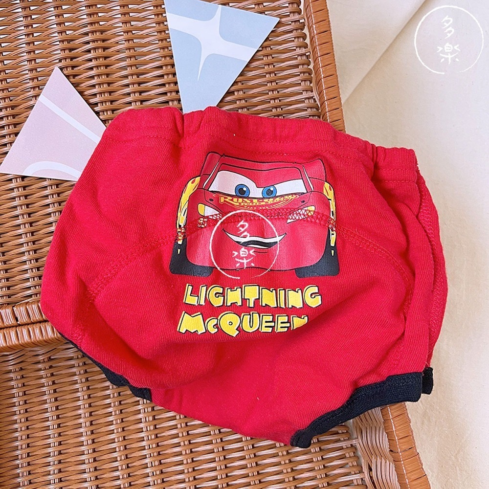 ｜現貨 95cm 100cm｜寶寶戒尿布學習褲3件組。日本童裝 官方正品 閃電麥坤內褲 汽車總動員 多樂選物-細節圖3