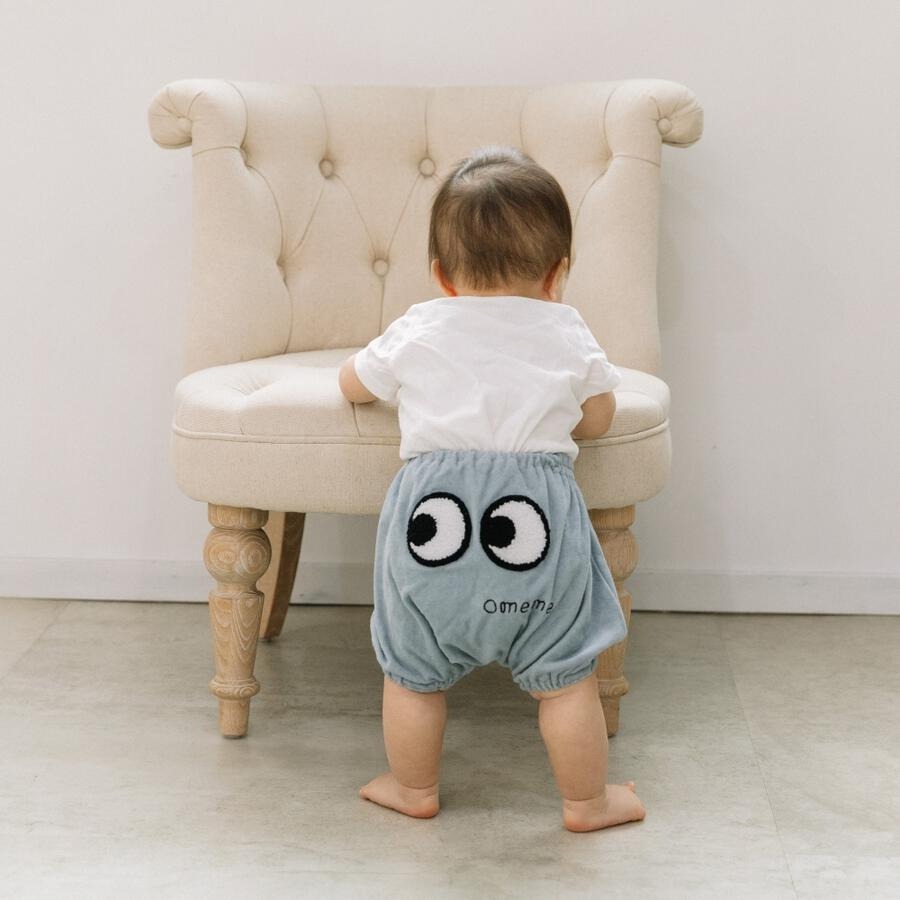 ｜現貨 80~95cm｜大眼睛包屁褲。日本童裝 寶寶短褲 寶寶屁屁褲 多樂選物-細節圖6