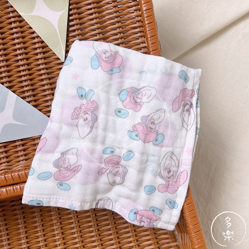 ｜現貨｜牡蠣寶寶純棉紗布小方巾3件組。日本限定 紗布巾 餵奶巾 日本母嬰用品 多樂選物-細節圖5