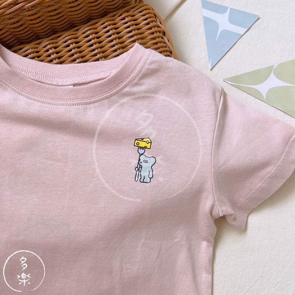 生日慶｜現貨 80 95cm｜ANDY the mouse 松本seiji聯名短袖T恤。日本童裝 寶寶上衣 多樂選物-細節圖5