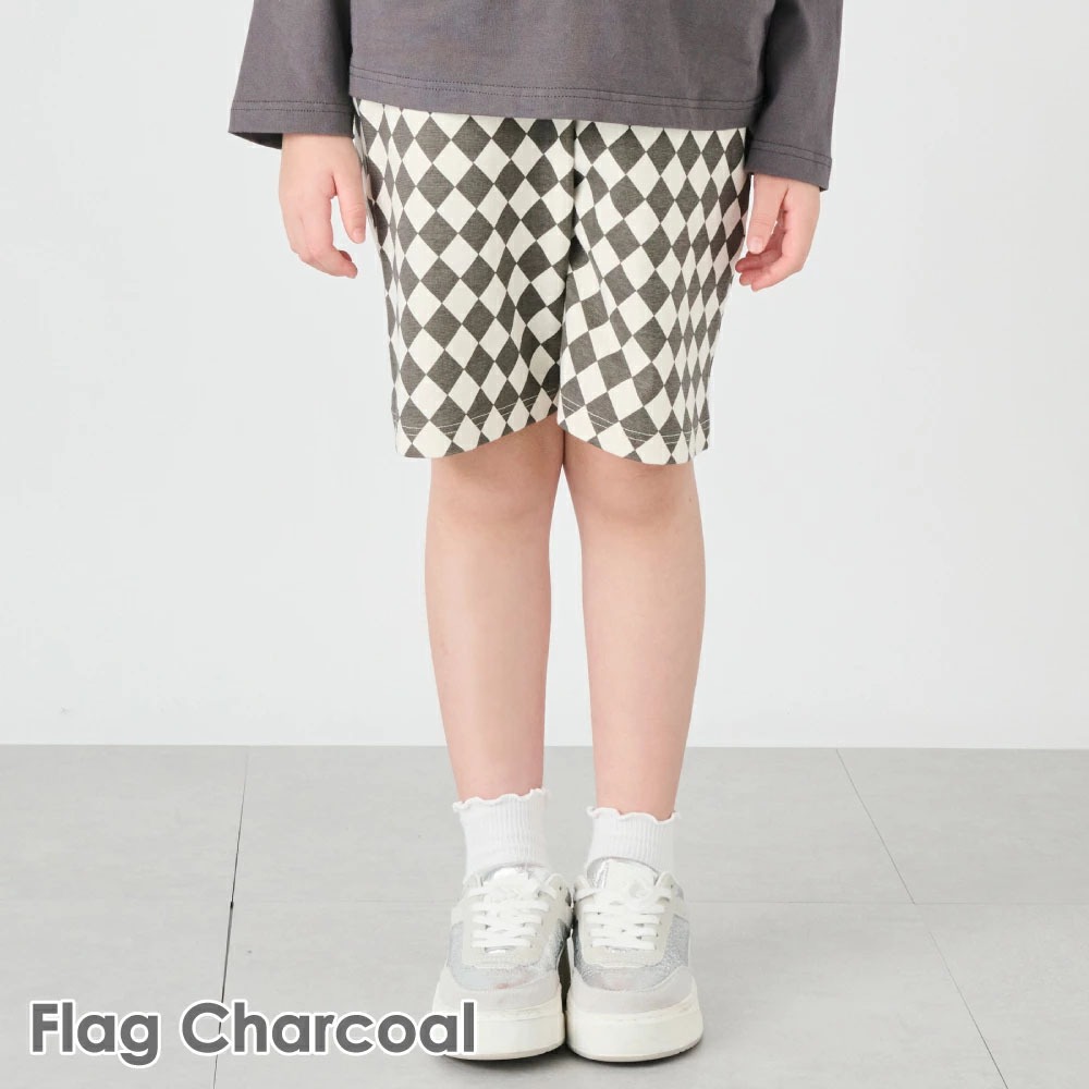 ｜現貨 110cm 120cm｜ever closet 兒童短褲。日本童裝 幼童五分褲 幼兒園褲子 格紋褲子 多樂選物-細節圖3