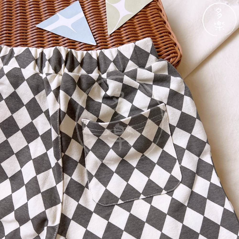 ｜現貨 110cm 120cm｜ever closet 兒童短褲。日本童裝 幼童五分褲 幼兒園褲子 格紋褲子 多樂選物-細節圖8