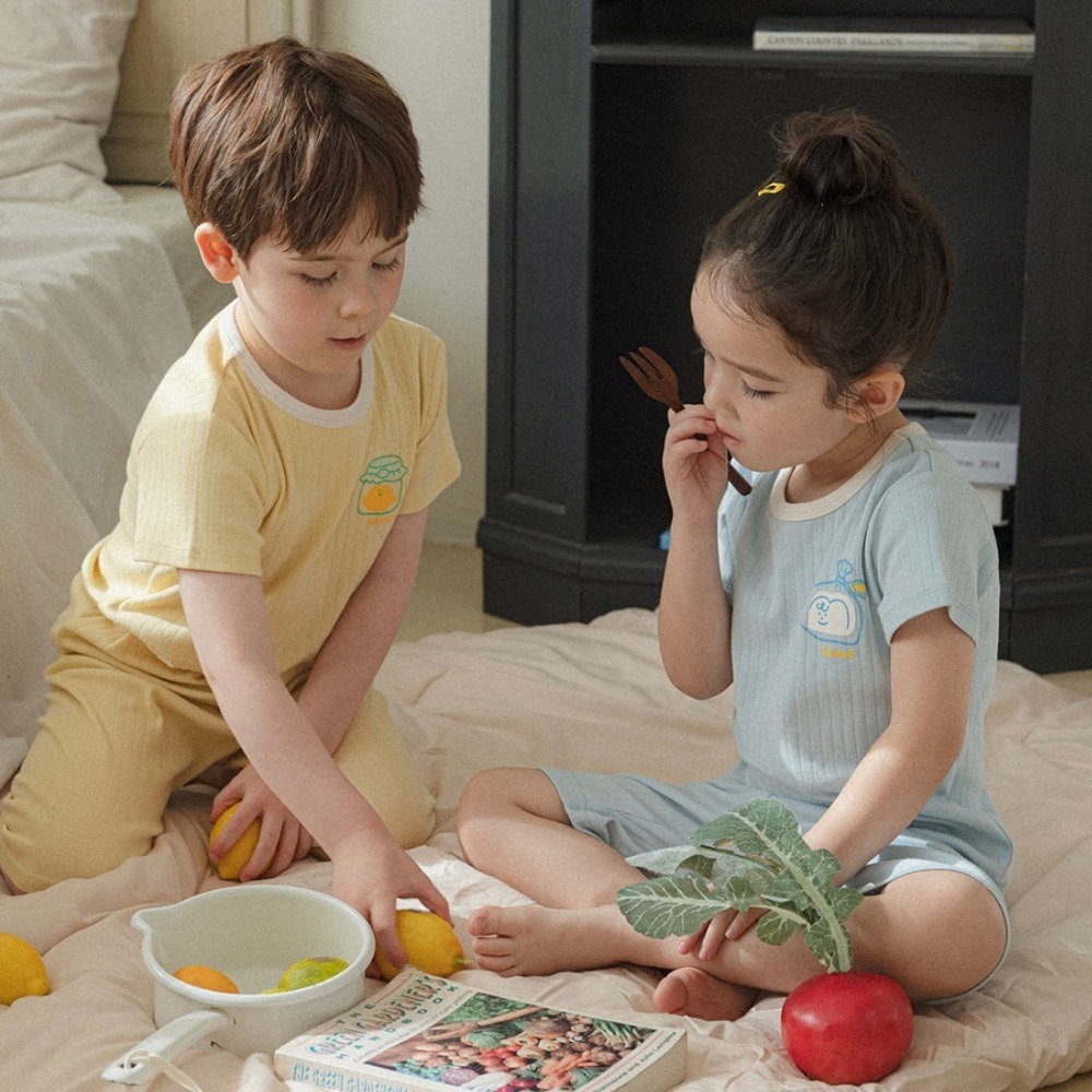 ｜現貨｜韓國直送 兒童家居套裝。兒童家居服 幼兒套裝 幼兒睡衣 多樂選物-細節圖5