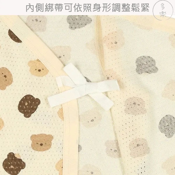 ｜現貨 60cm 70cm｜無袖網眼開襟包屁衣2件組。日本西松屋代購 西松屋包屁衣 透氣洞洞衣 多樂選物-細節圖7