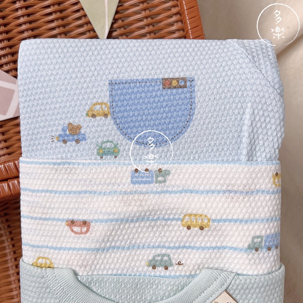 ｜現貨 80cm｜純棉網眼短袖包屁衣3件組。日本西松屋代購 西松屋包屁衣 寶寶透氣洞洞衣 多樂選物-細節圖2