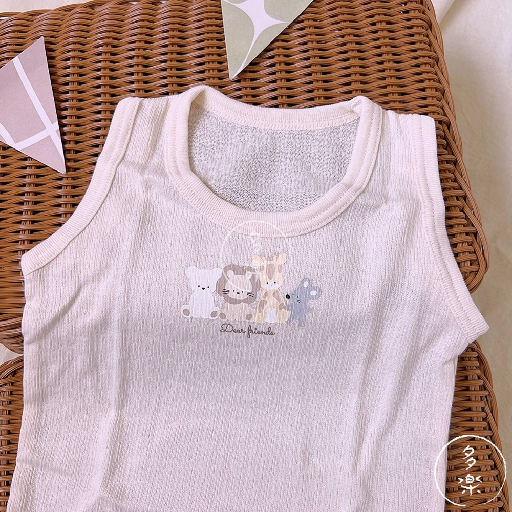 ｜現貨 70cm 80cm｜純棉無袖包屁衣2件組。日本童裝代購 cottoli包屁衣 男寶包屁衣 多樂選物-細節圖8