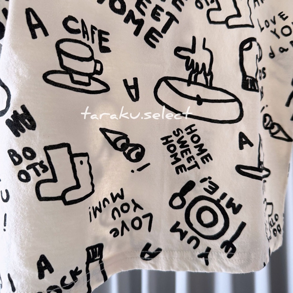 ｜現貨 90~120cm｜韓國童裝 手繪圖案上衣。男童女童穿搭 韓國直送 多樂選物-細節圖2