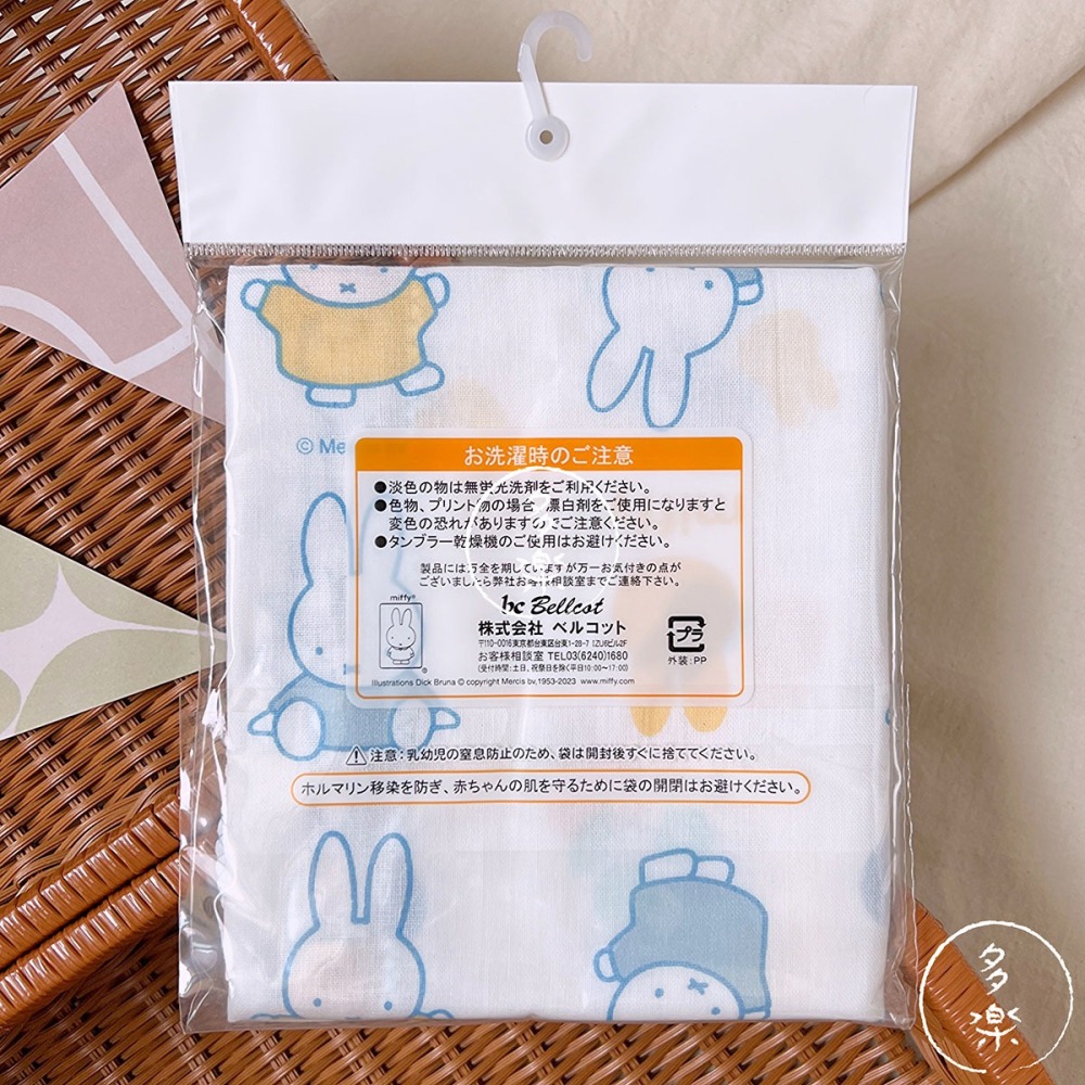 ｜現貨｜日本製紗布浴巾2入組。日本西松屋代購 miffy 米飛兔 snoopy 史努比 寶寶洗澡巾 紗布巾 多樂選物-細節圖2