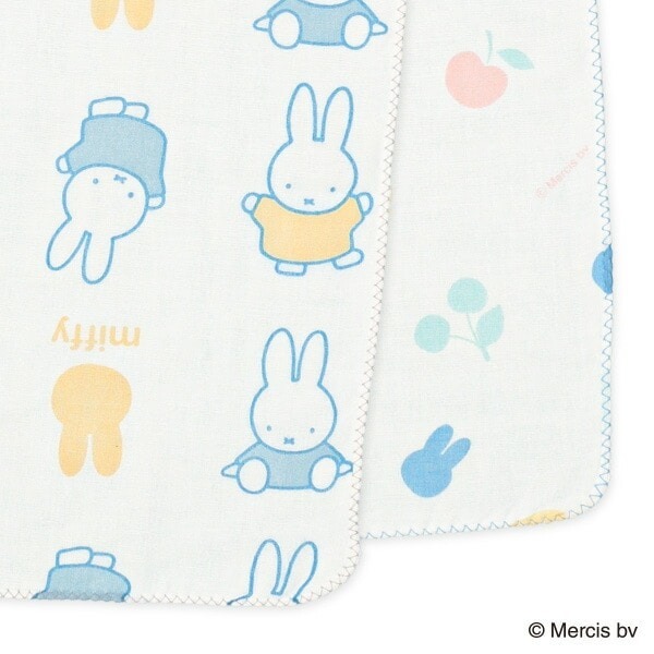 ｜現貨｜日本製紗布浴巾2入組。日本西松屋代購 miffy 米飛兔 snoopy 史努比 寶寶洗澡巾 紗布巾 多樂選物-細節圖6