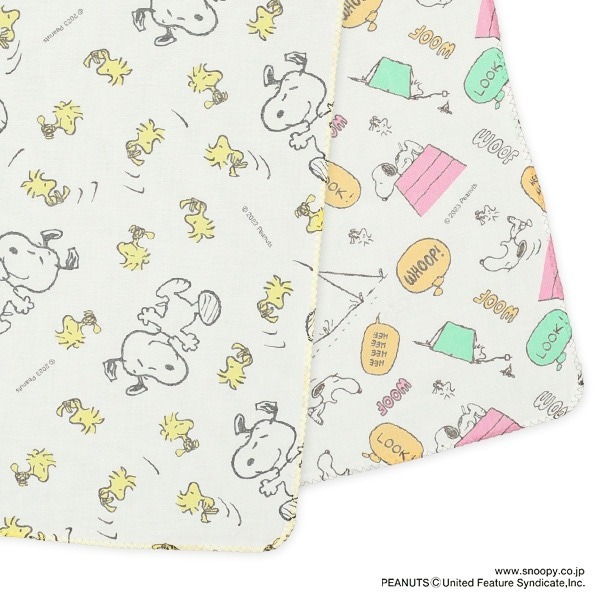 ｜現貨｜日本製紗布浴巾2入組。日本西松屋代購 miffy 米飛兔 snoopy 史努比 寶寶洗澡巾 紗布巾 多樂選物-細節圖8