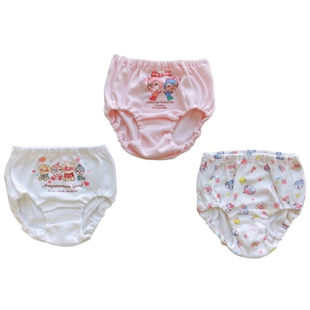 ｜現貨 95-120cm｜女童三角內褲3件組。日本童裝代購 官方正品 女童卡通內褲 多樂選物-細節圖6