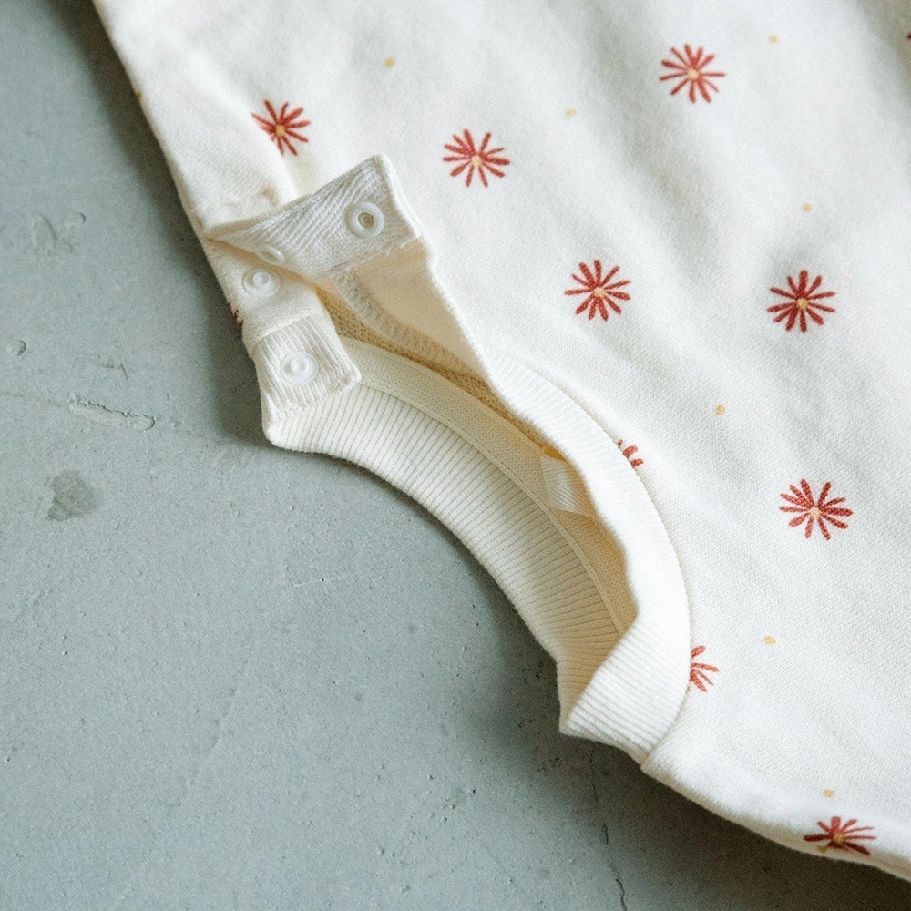 ｜現貨 110cm｜小花 女童 大學踢。日本童裝 幼童大學T 寶寶大學踢 幼兒長袖上衣 多樂選物-細節圖5