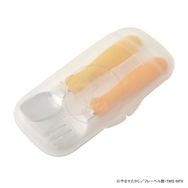 ｜現貨｜日本製麵包超人餐具(附收納盒)。1歲學習餐具 寶寶湯匙 寶寶叉子 不鏽鋼 可用洗碗機 多樂選物-細節圖8