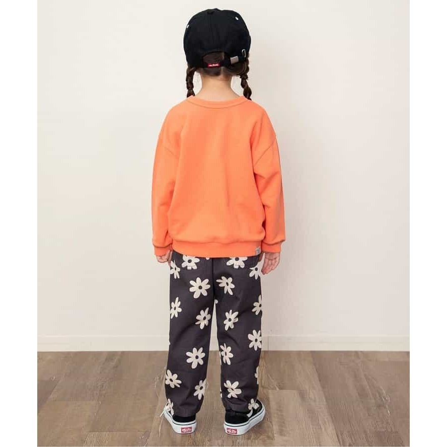 ｜現貨 110cm｜日本 BREEZE 兒童長褲。日本童裝代購 男童女童廚師褲 小花花朵長褲 多樂選物-細節圖3