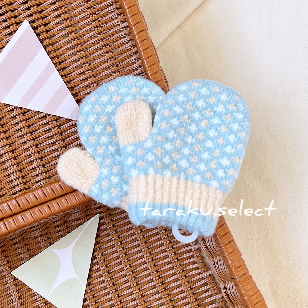 ｜現貨 2-3歲｜日本製 保暖寶寶手套。日本童裝 冬季手套 毛線手套 兒童手套 多樂選物-細節圖3