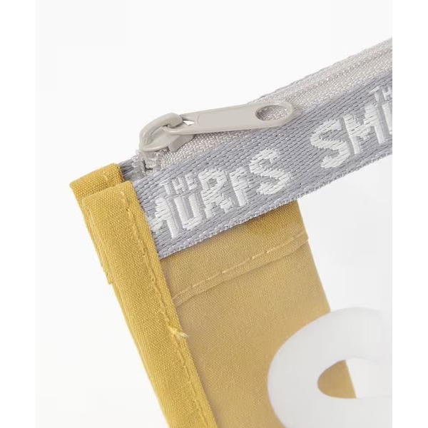 ｜現貨｜日本studio CLIP 藍色小精靈化妝包。日本代購 PVC 透明化妝包 多樂選物-細節圖6