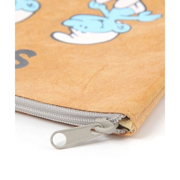 ｜現貨｜日本studio CLIP 藍色小精靈收納包。日本代購 收納包 收納袋 化妝包 多樂選物-細節圖4