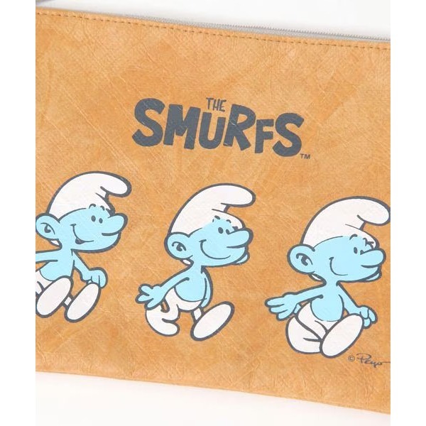 ｜現貨｜日本studio CLIP 藍色小精靈收納包。日本代購 收納包 收納袋 化妝包 多樂選物-細節圖5