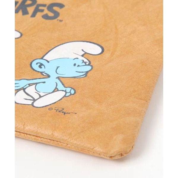 ｜現貨｜日本studio CLIP 藍色小精靈收納包。日本代購 收納包 收納袋 化妝包 多樂選物-細節圖6