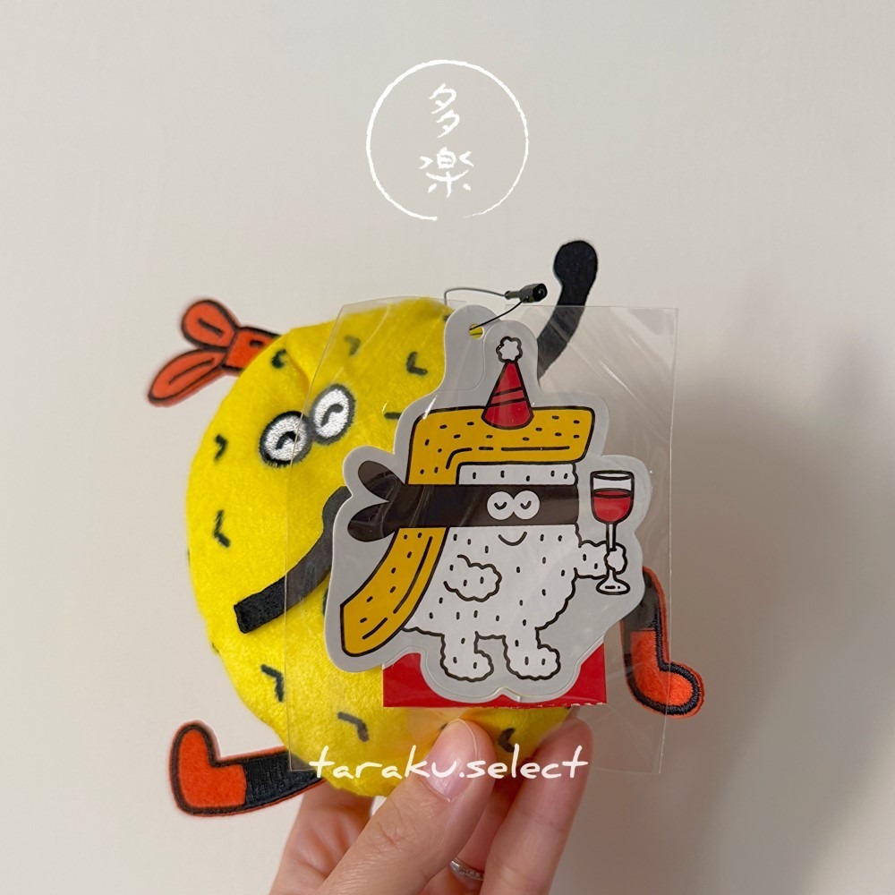 ｜現貨｜日本niko and 壽司派對系列 炸蝦零錢包。日本代購 零錢包 多樂選物-細節圖3