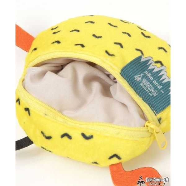 ｜現貨｜日本niko and 壽司派對系列 炸蝦零錢包。日本代購 零錢包 多樂選物-細節圖10